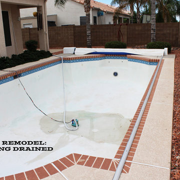 Small Grecian Pool with Irish Mist Pebble Sheen