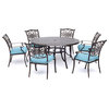Traditions 7-Piece Dining Set With 60" Cast-top Table