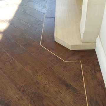 Karndean Floor Installation to Bedroom