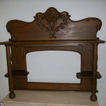 Faux Fireplace Surround