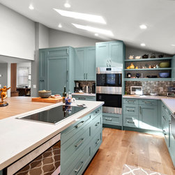 Seaside, CA - Contemporary - Ash Kitchen Countertop - Kitchen Countertops