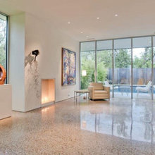 polished concrete flooring