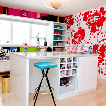 Bright and Beautiful Craft Room