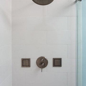Simple Bathroom Renovation with Walk-in Shower