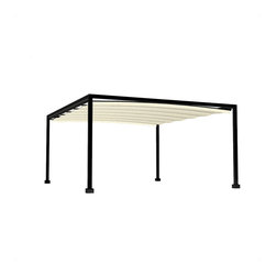 16' x 14' Retractable Shade Structure - Pergolas