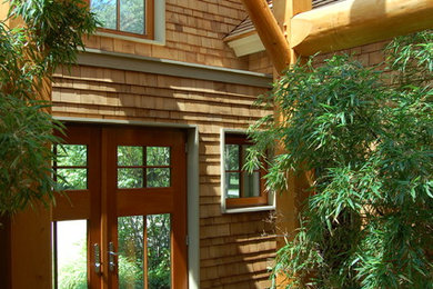 Entryway - asian entryway idea in New York