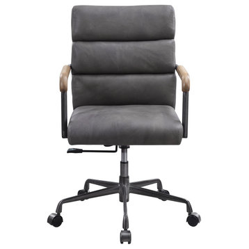 ACME Halcyon Office Chair in Gray Finish