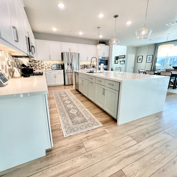 Hex Loving Transitional Kitchen Remodel