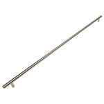 Cosmas - Cosmas 305-673SN Satin Nickel 26-1/2&rdquo; CTC Euro Style Appliance Bar Pull - 26-1/2" (673mm) Hole Centers