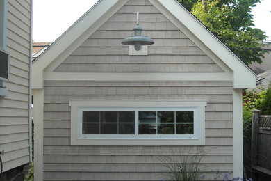Traditional exterior home idea in New York