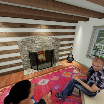 RENOVATION & EXPANSION OF HISTORIC LOG HOME