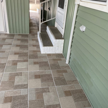 Lanai tile upgrade