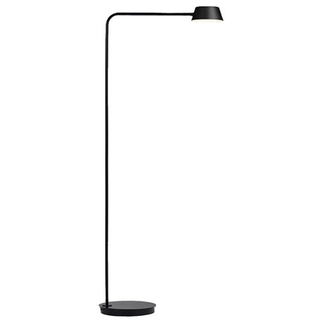 OLO Floor Lamp, Black/Shiny Black