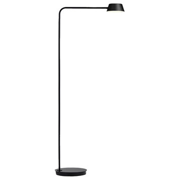 OLO Floor Lamp, Black/Shiny Black