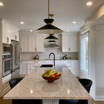 Transitional White Kitchen Designs