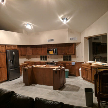Whole house cabinet renovation in Phoenix
