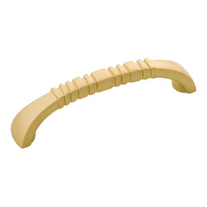 Belwith-Keeler B056656-04 Junzi Pull 96mm Center Satin Brass