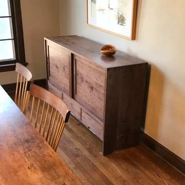 Shaker sideboard in walnut