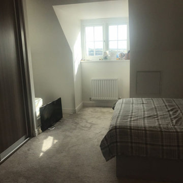 Before&After of Four Rooms in the House in London