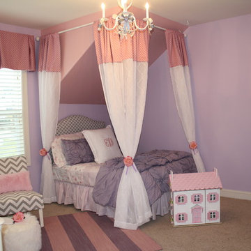 Girls Pink/Purple Bedroom