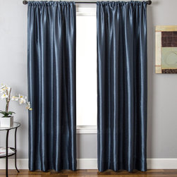 Blindsgalore Signature Drapery Panel: Silk Road Solid - Curtains