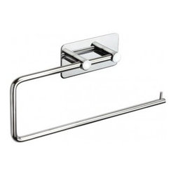 Stick on Towel Rail for Bathrooms with Polished Stainless Steel Finish - Products