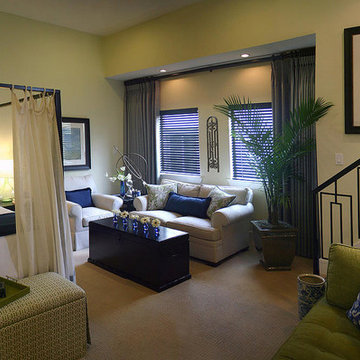 A Classically-Inspired Coastal Bedroom & Home Office