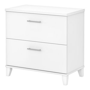 Ivory File Cabinet With Ash Gray Top Traditional Filing Cabinets By Luxe Home Decorators