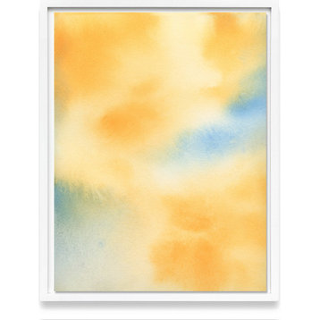 Untitled, Yellow Abstract, 30"x41", Unframed