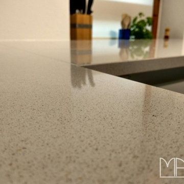Darmstadt Blanco Norte Silestone Arbeitsplatten
