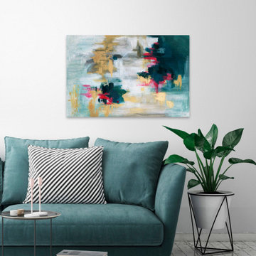 "A Piece of Dark Matter" Painting Print on Wrapped Canvas
