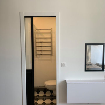 Rénovation d'une petite salle de bain 4m2