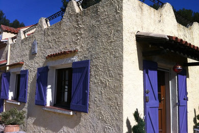 Rénovation d'une façade à La Bouilladisse