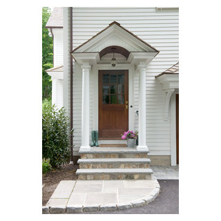 Darien Colonial - Traditional - Entry - New York - by Michael Smith ...