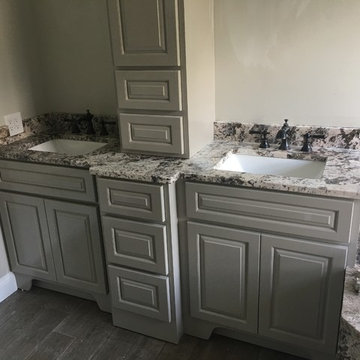 Coker - Master Bathroom - Bianco Antico Tub Surround