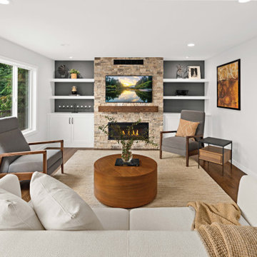 Interior Design and Remodel Family Home Woodinville, WA