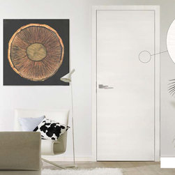 Modern white laminated finishes - Interior Doors