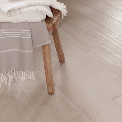 Tabula Ice White Wood Effect Porcelain Tile - Flooring