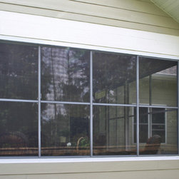Horizontal 4 Track Windows - Windows