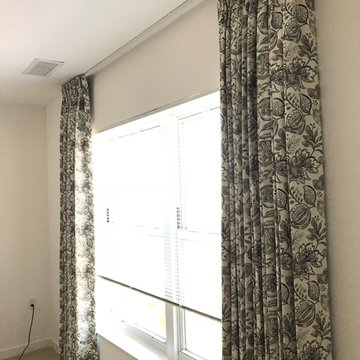 Custom Drapes w a Room Darkening liner