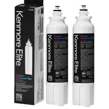 2 Pack Kenmore Elite 9490 469490 Replacement Refrigerator Water Filter 46-9490