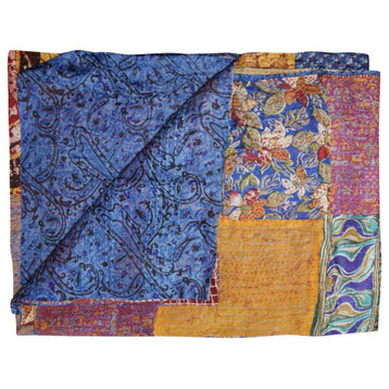 60" X 90" Multicolor Silk - Throw