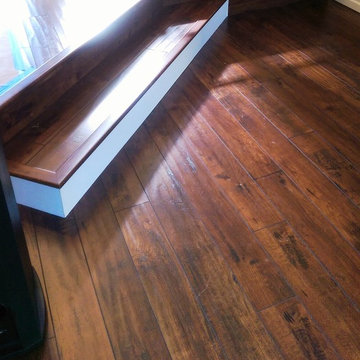 Walnut Harrington Laminate Family Room Step