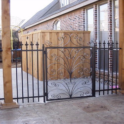 Wrought Iron Exterior Gates - Products
