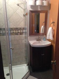 how do you level a wood floor for a shower base  | 1200 x 1200