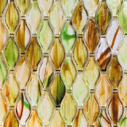 Silhouette glass tile mosaic by Hirsch - Mosaic Tile