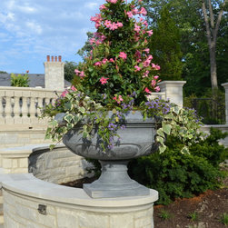 Solid Stone Planters and Urns - Garden Statues And Yard Art