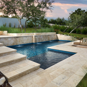 Modern Geometric Pool