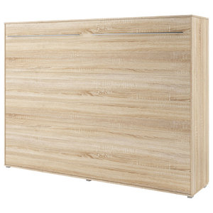 Arason Creden Zzz Flip Top Cabinet Bed Studio Ash Farmhouse