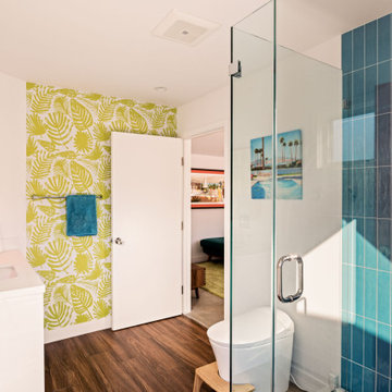 Tropical Modernism - ADU, Backyard remodel and an Addition in Burbank